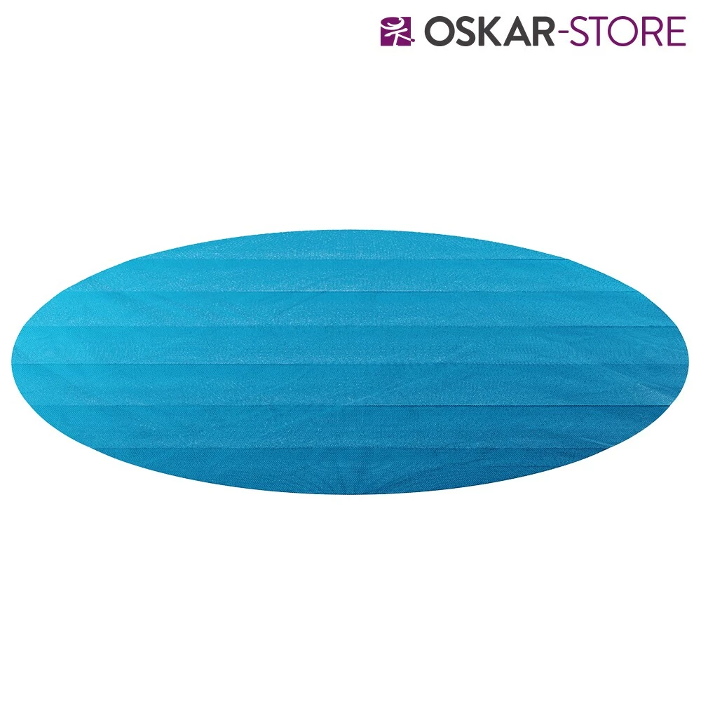 Oskar-Store Oskar Solarfolie Pool Rund 549cm Solarplane 400µ My Poolheizung Solarabdeckplane – Bild 2