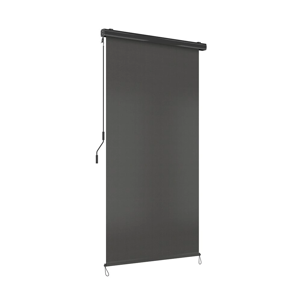 OK-Living Senkrechtmarkise Sonnenschutzrollo Seitenmarkise Anthrazit 250x140 Cm – Bild 2