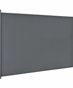 Juskys Seitenmarkise Dubai 300 X 160 Cm Ausziehbar Blickdicht, Sichtschutz & Windschutz Anthrazit