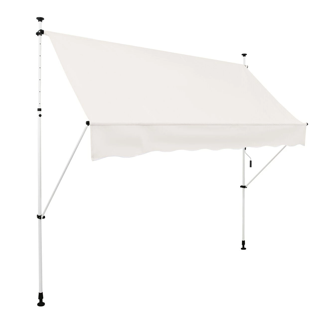 Strattore Klemmmarkise / Balkonmarkise Sonnenschutz 250 X 120 Cm - Beige – Bild 2