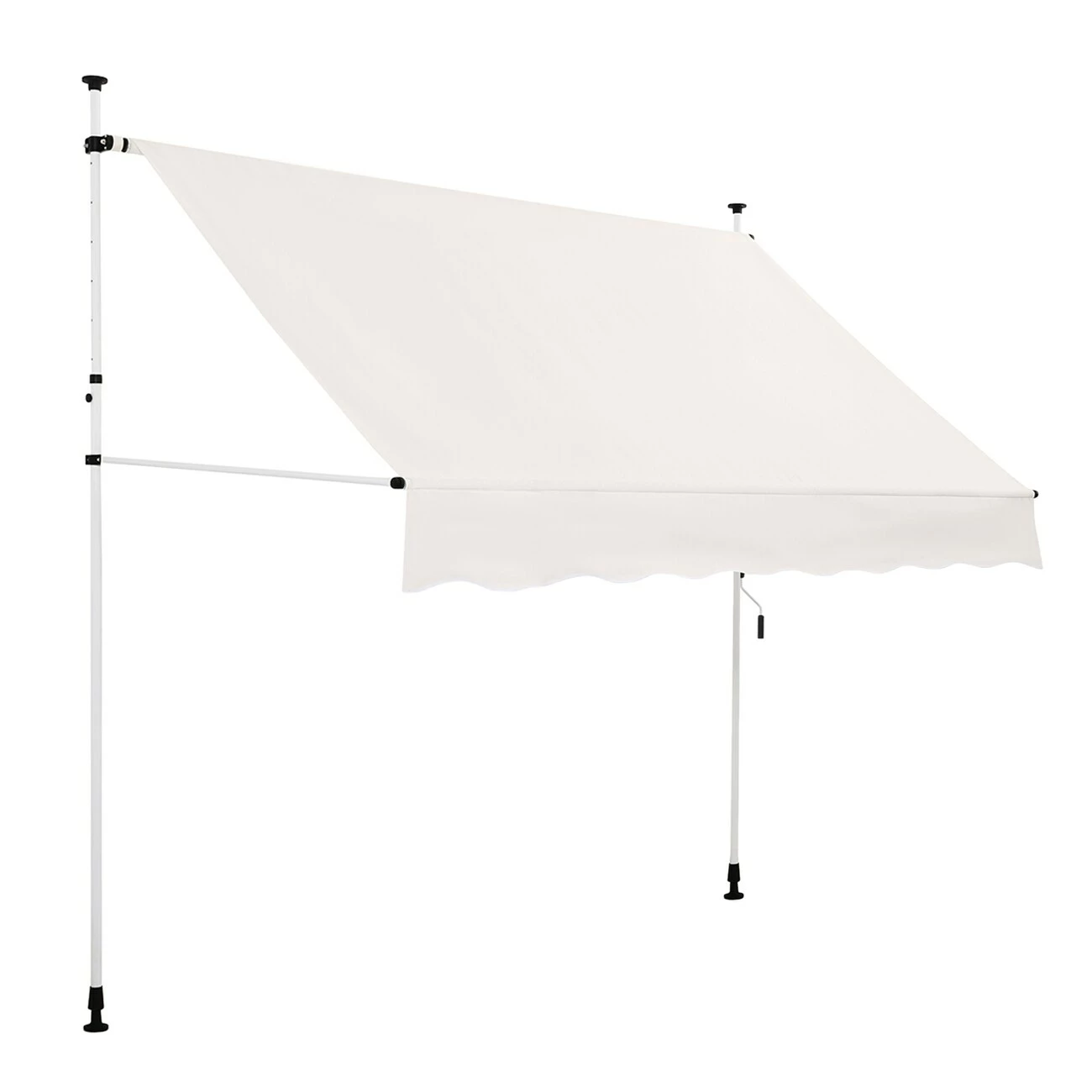 Strattore Klemmmarkise / Balkonmarkise Sonnenschutz 250 X 120 Cm - Beige – Bild 3