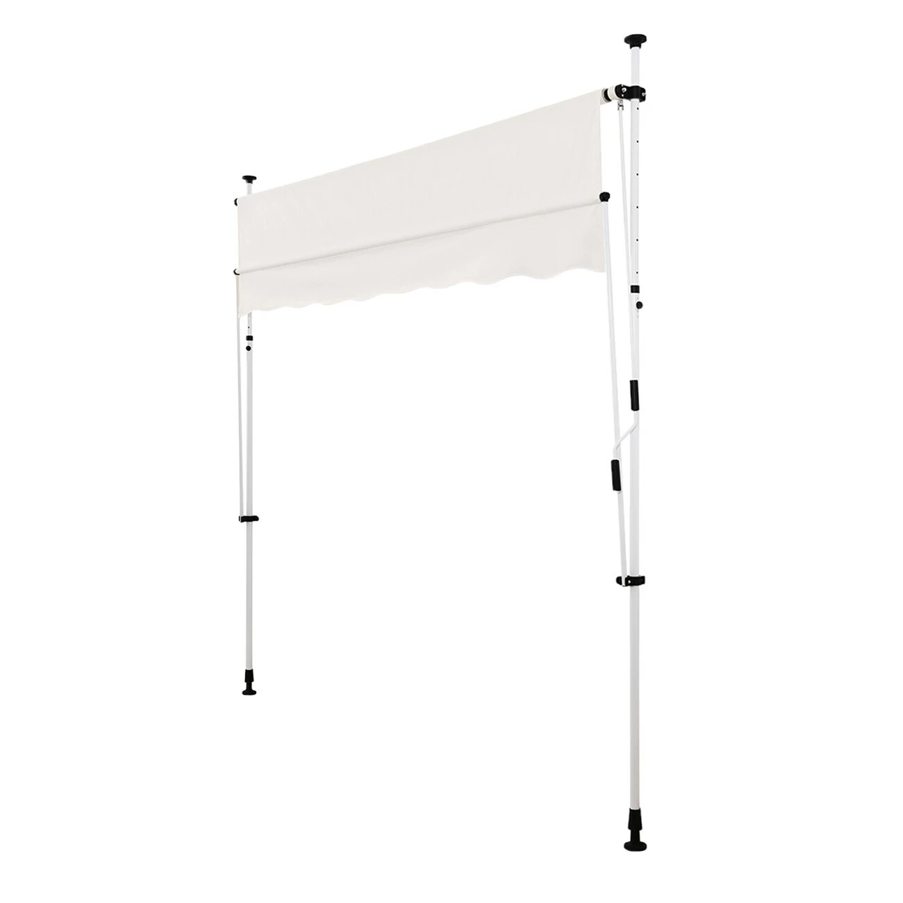 Strattore Klemmmarkise / Balkonmarkise Sonnenschutz 250 X 120 Cm - Beige – Bild 6