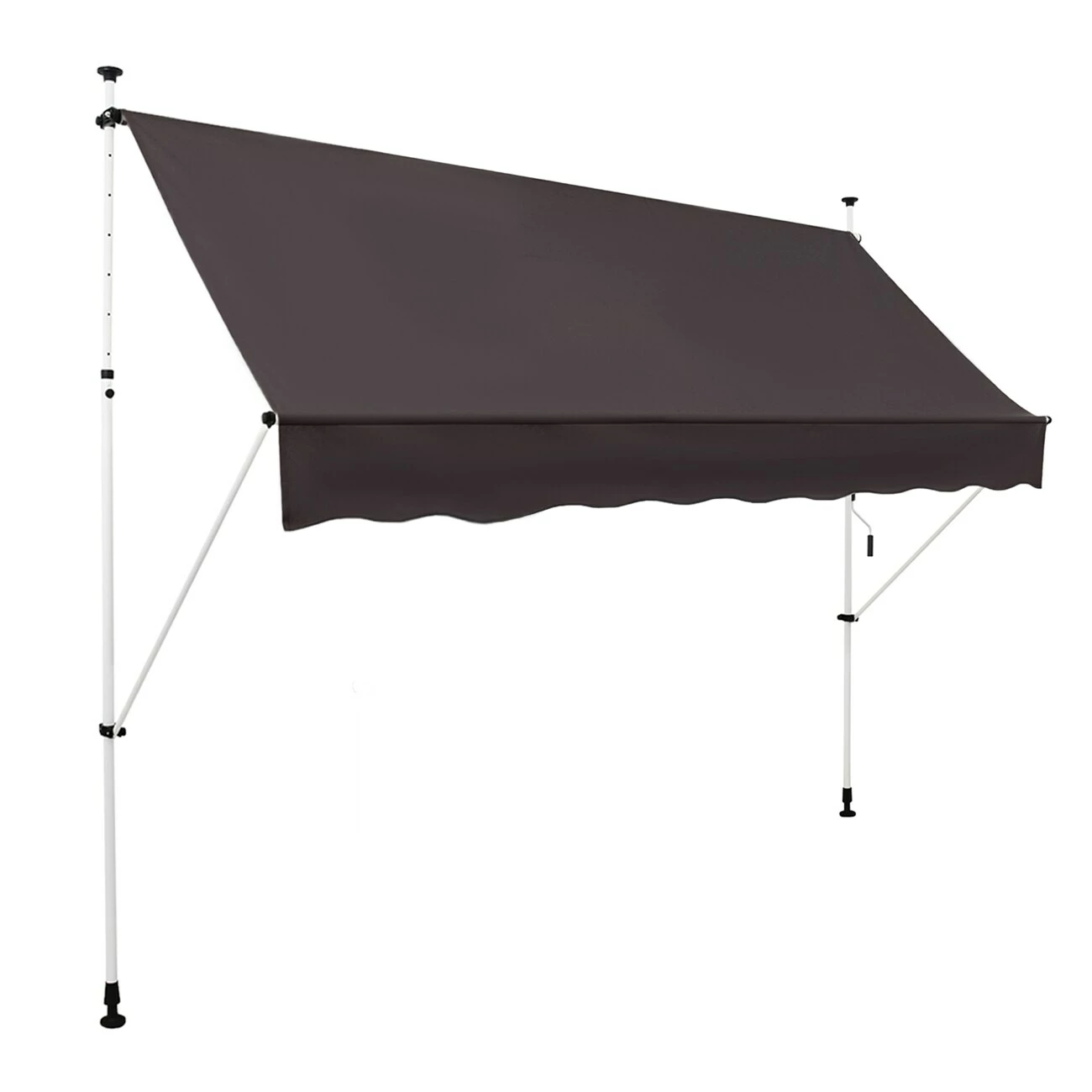 Strattore Klemmmarkise / Balkonmarkise Sonnenschutz 300 X 120 Cm - Anthrazit – Bild 2