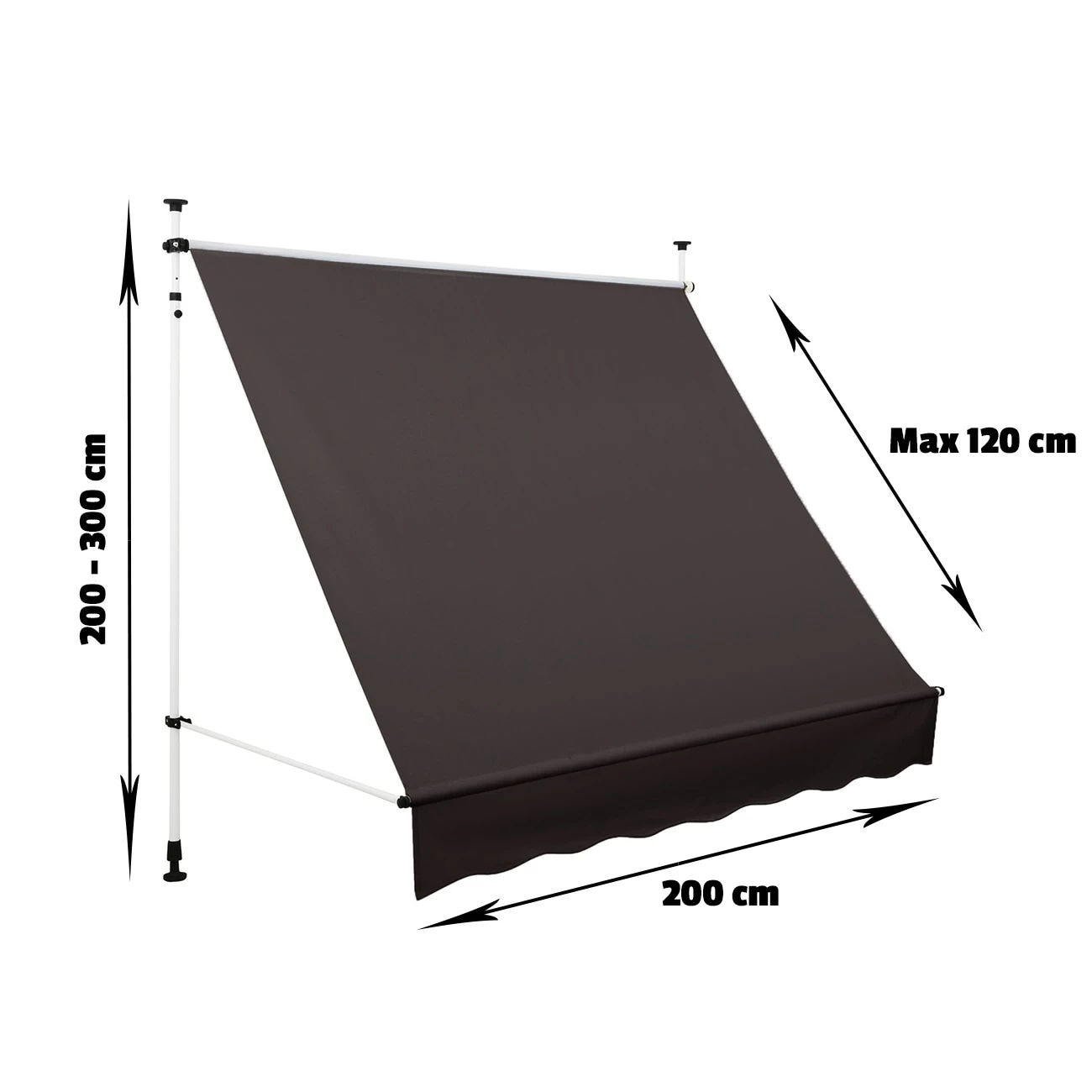 Strattore 200x120 Cm - Grey – Bild 3