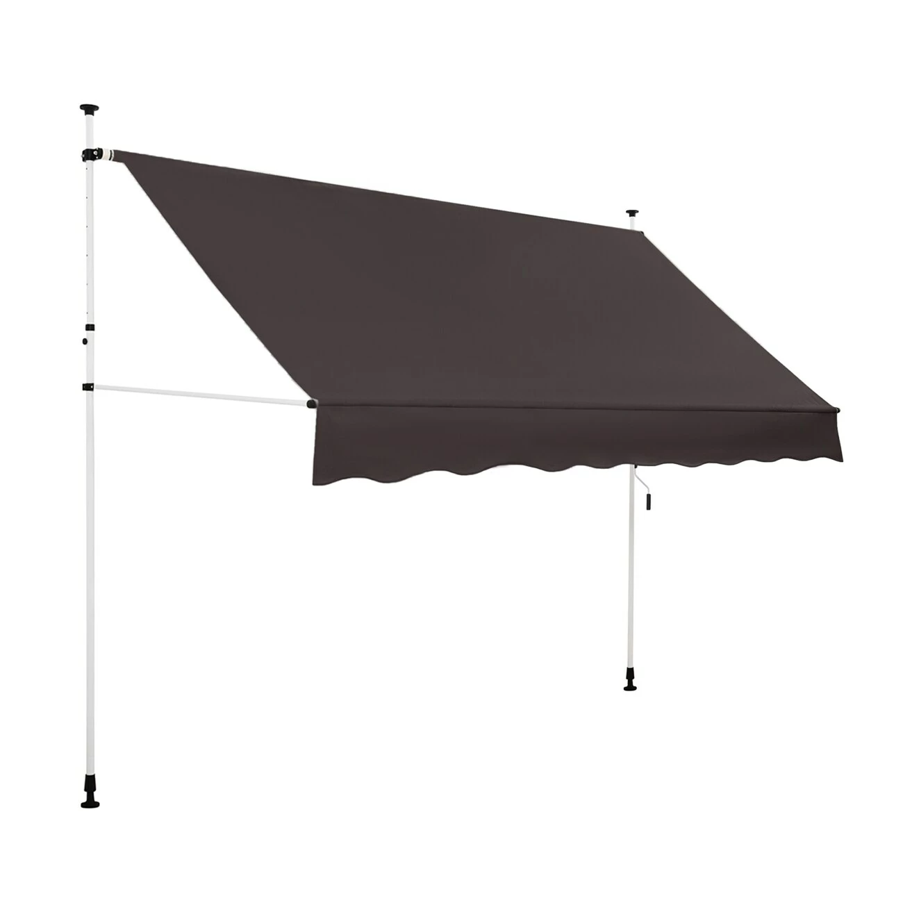 Strattore Klemmmarkise 300 X 120 Cm - Anthrazit Balkonmarkise Sonnenschutz – Bild 2