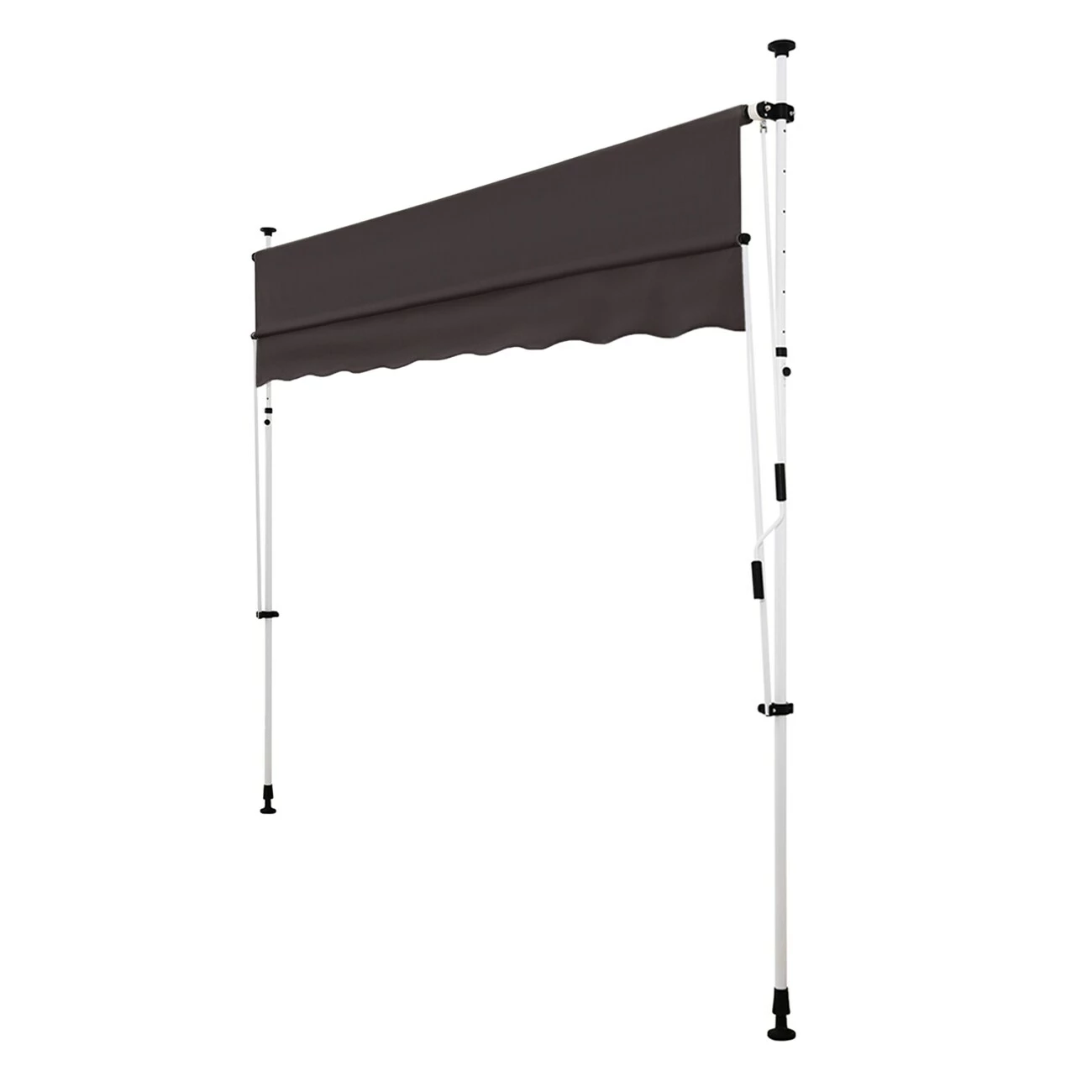 Strattore Klemmmarkise 300 X 120 Cm - Anthrazit Balkonmarkise Sonnenschutz – Bild 5