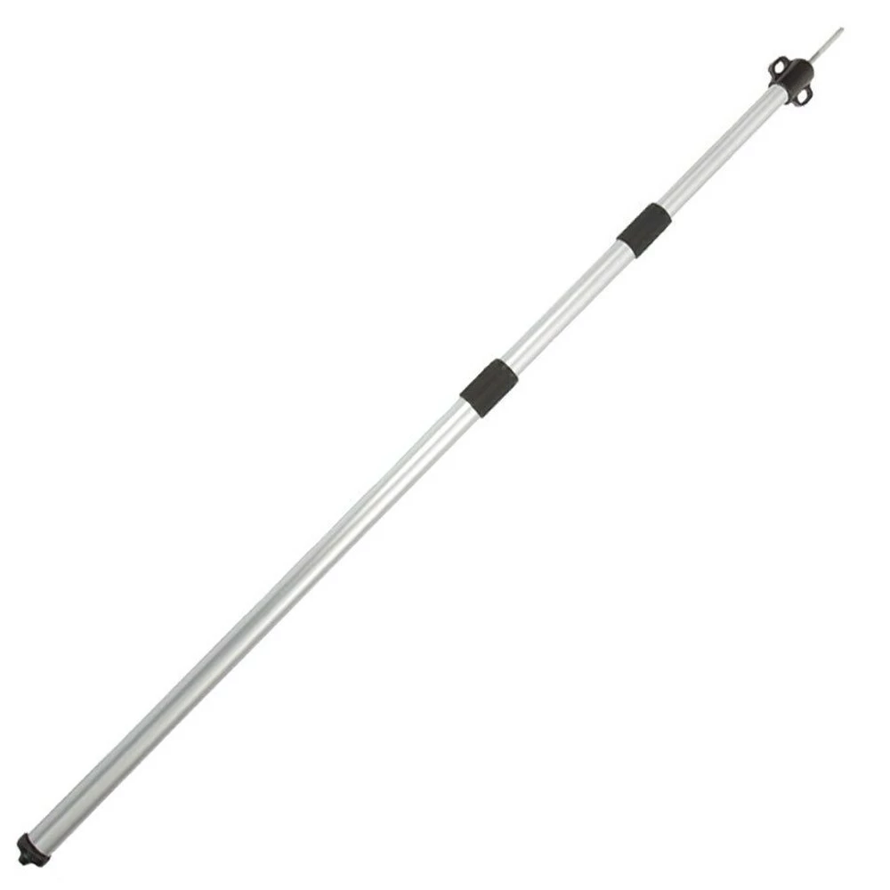 BO-CAMP Teleskop Tarp Stange Vor Zelt Sonnensegel Aufstell Gestänge Alu 260 Cm