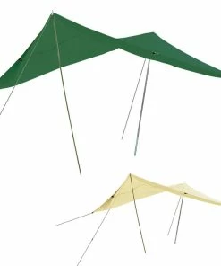 Happy People Tarp 3 X 4 M -Sonnensegel -Sonnenschutz -Windschutz -beige Grün - UV-Schutz 50 ! Farbe: Grün