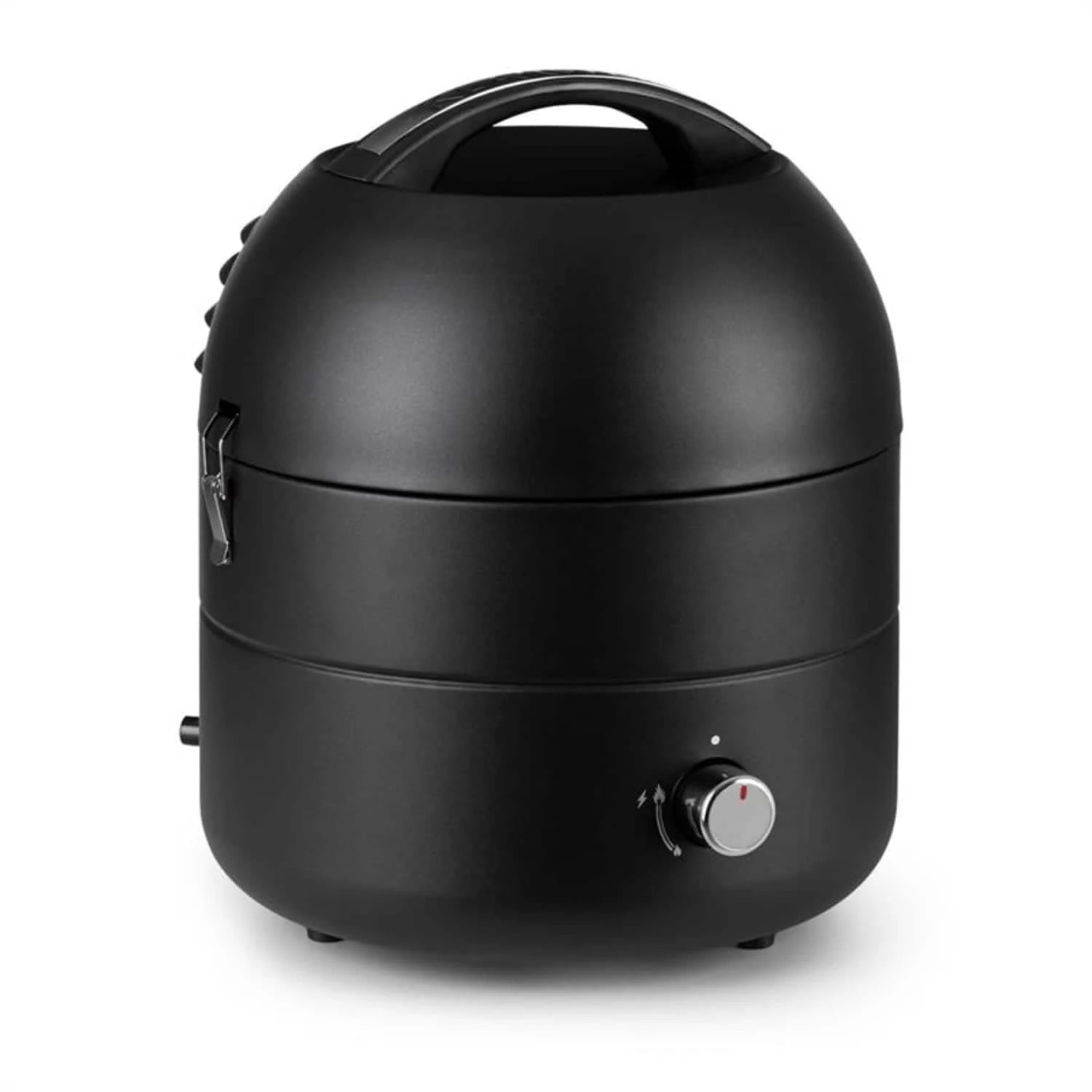 Klarstein DareDevil BBQ-Gasgrill Campinggrill 2,5kW Ø29cm 4 Personen Stahl Schwarz