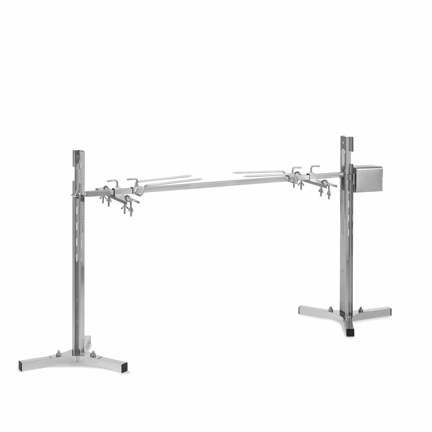 Klarstein Sauenland Survivor Spanferkelgrill Drehspieß 12W 70kg Max. Edelstahl