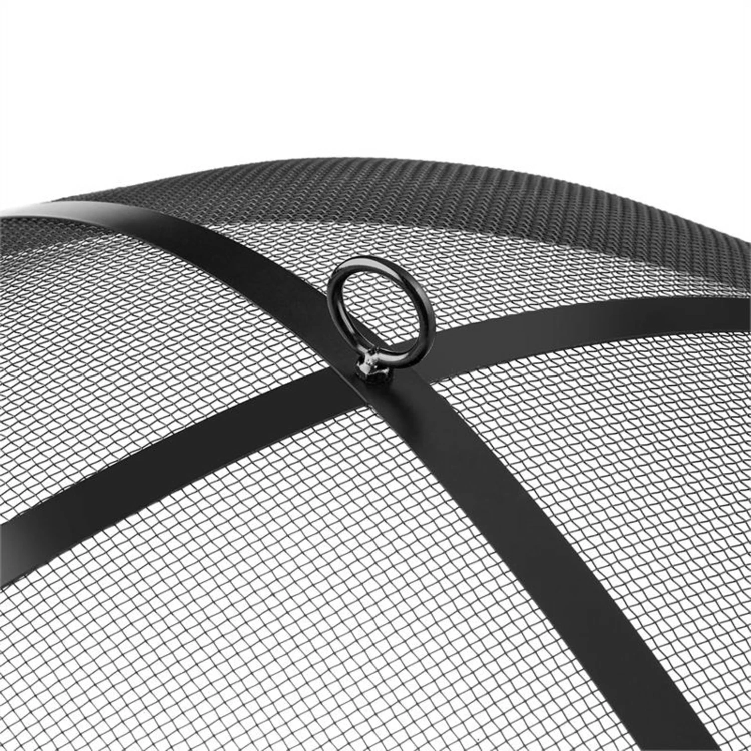 Blumfeldt Mithras Feuerschale Ø75cm Funkenschutz Ø60cm Grillrost Gusseisen Stahl – Bild 5