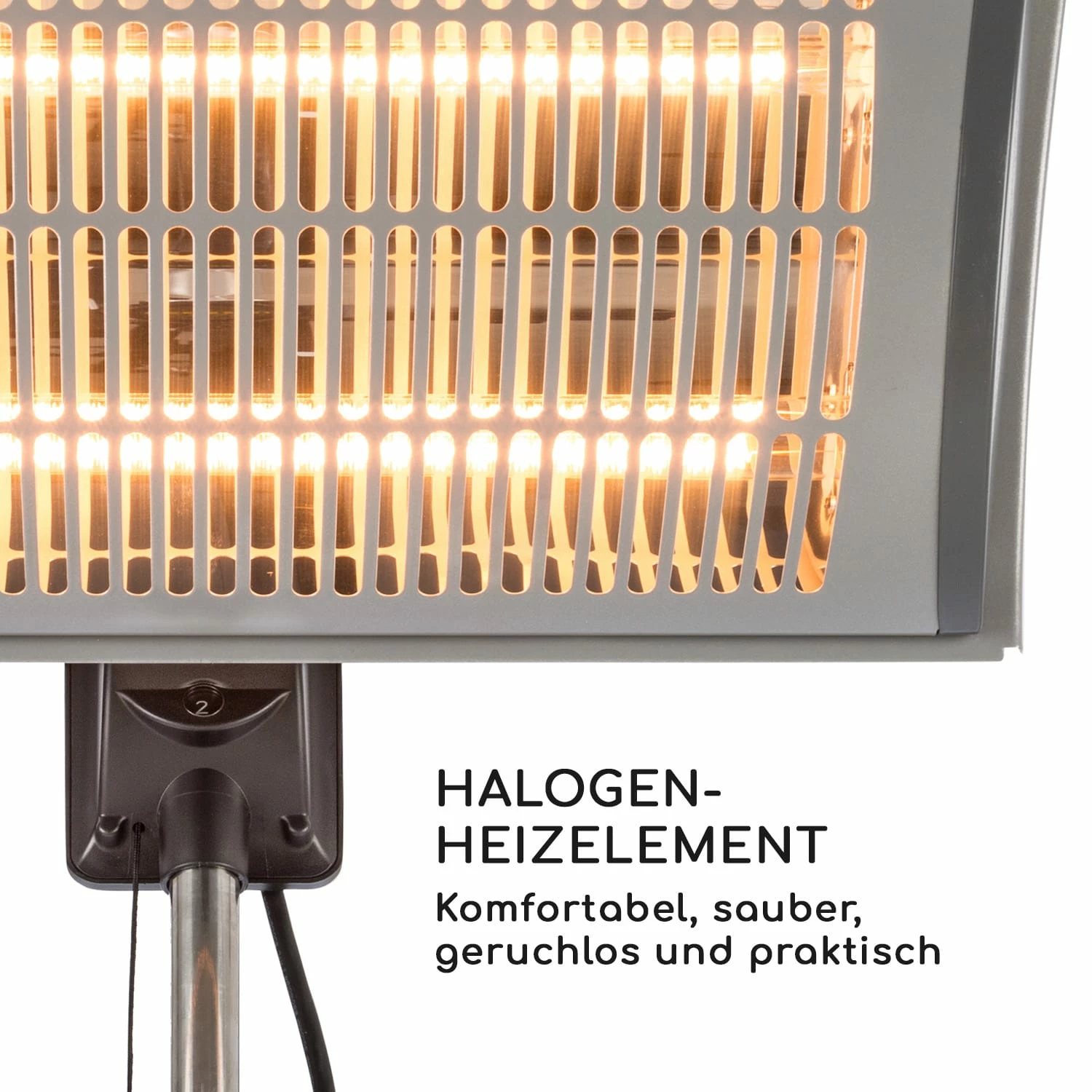 Blumfeldt Heat Guard Focus Terrassenheizstrahler IR ComfortHeat 1000/2000W – Bild 4