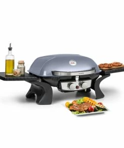 Klarstein Parforce Duo 2 Gasgrill Brenner 4,4kW 15000BTU 300°C Schwarz