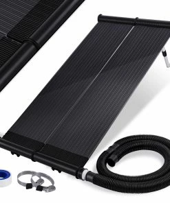 KESSER® Solarkollektor ECO Poolheizung 108 X 74 X 15cm (L X B X H) , Warmwasser Heizung Solarheizung Für Pools L UV-beständiger Kunststoff L Durchflussmenge 10.000 Litern Pro Stunde