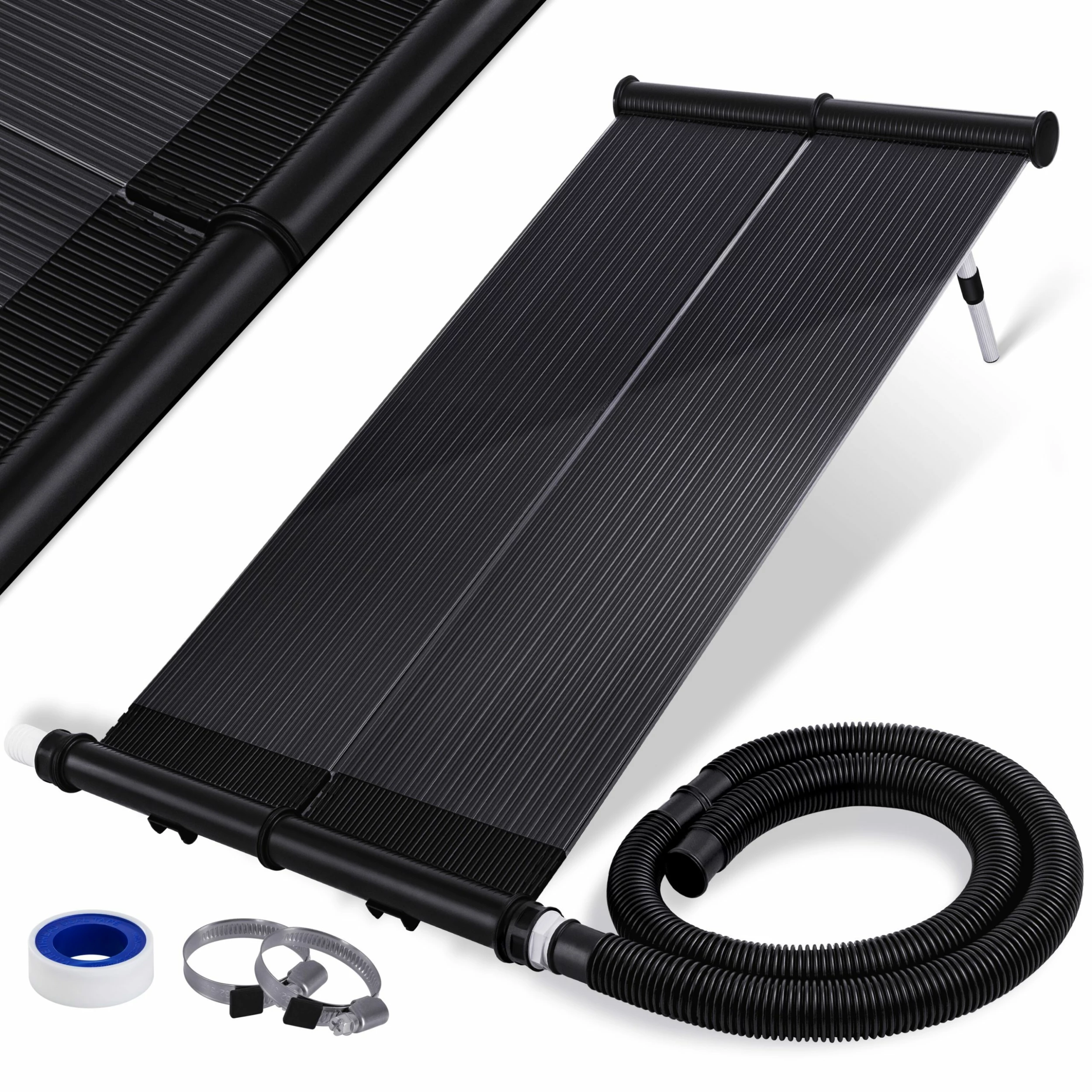 KESSER® Solarkollektor ECO Poolheizung 108 X 74 X 15cm (L X B X H) , Warmwasser Heizung Solarheizung Für Pools L UV-beständiger Kunststoff L Durchflussmenge 10.000 Litern Pro Stunde