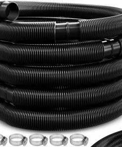 KESSER® Poolschlauch | Schwimmbadschlauch Mit Muffen | Solarschlauch Für Pool Und Schwimmbecken | Saugschlauch | Pumpenschlauch | Flexibler Wasserschlauch