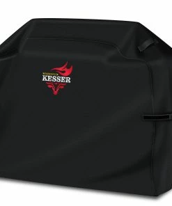 KESSER® Premium BBQ Grillabdeckung Gasgrill Grillhaube Abdeckung Wetterfest - Für Weber, Brinkmann, Char Broil Grill Abdeckhaube Schutzhülle | 600D Oxford- Gewebe Reißfest
